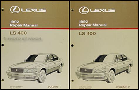 1992 lexus ls400 repair pdf Kindle Editon