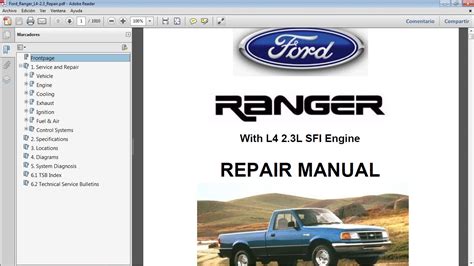 1993 Ford Ranger Owners Manual pdf Doc