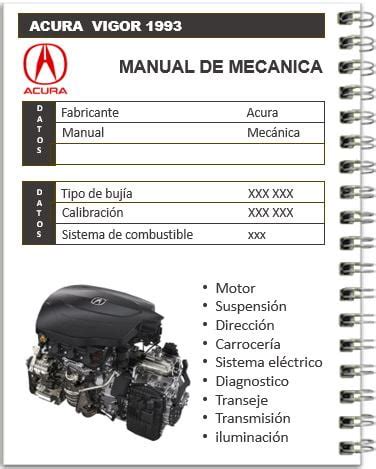 1993 acura vigor bearing manual Epub