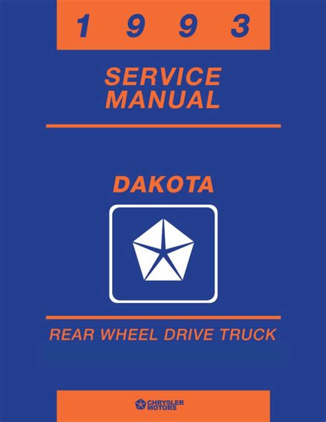 1993 dodge dakota owners manual pdf pdf PDF