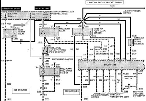 1993 ford ranger fuel pump wiring diagram PDF