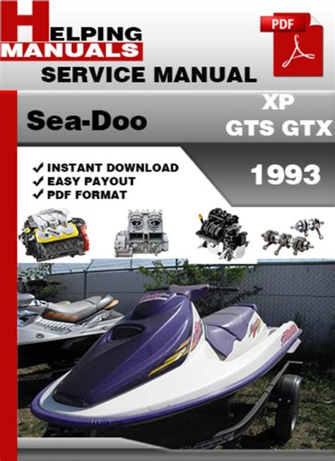 1993 seadoo xp manual PDF