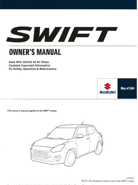 1993 suzuki swift user manual PDF