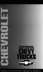 1994 Chevy S10 Pickup Free Online Repair Manuals  Ebook Kindle Editon