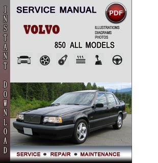 1994 VOLVO 850 Service Repair Manual 94 Download PDF Kindle Editon