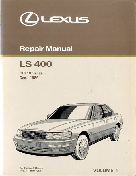 1994 lexus ls400 repair manual pdf Ebook Doc