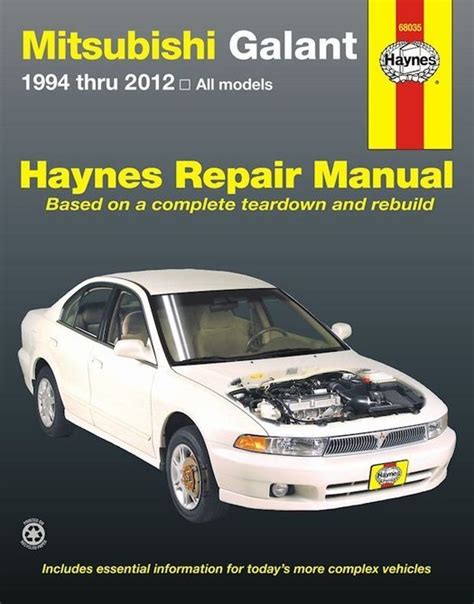 1994 mitsubishi galant service manual PDF