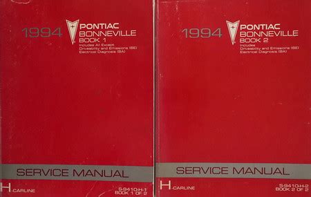 1994 pontiac bonneville service and repair manual software Epub