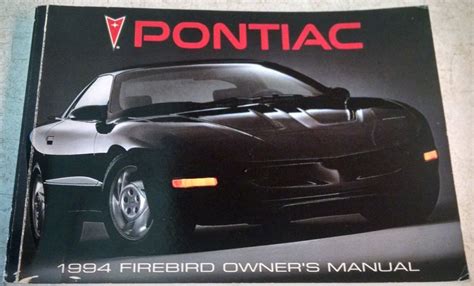 1994 pontiac firebird repair manual Doc