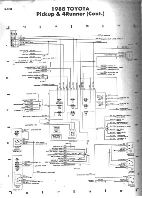 1994 toyota 4runner radio wiring diagram PDF