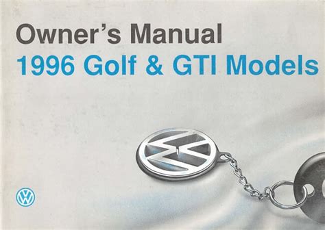 1994 vw golf owners manual pdf Kindle Editon