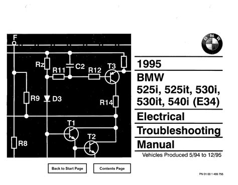 1995 BMW E34 525i 530it 540i Car Wiring Diagram Ebook Doc