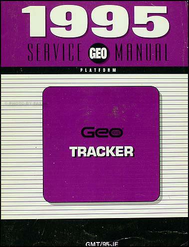 1995 Geo Tracker Repair Manual Ebook Doc