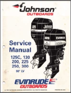 1995 evinrude 225 service manual pdf Reader