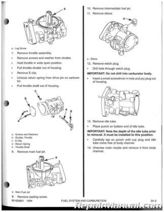 1995 force 50hp manual pdf PDF