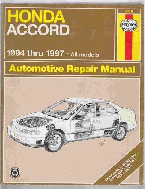 1995 honda accord repair manual download Doc