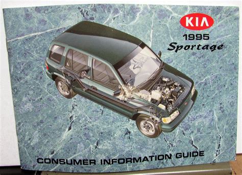 1995 kia sportage owners manual PDF