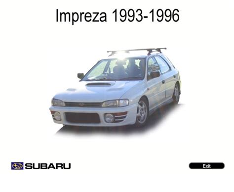 1995 subaru impreza repair manual Doc