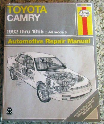 1995 toyota camry repair manual PDF