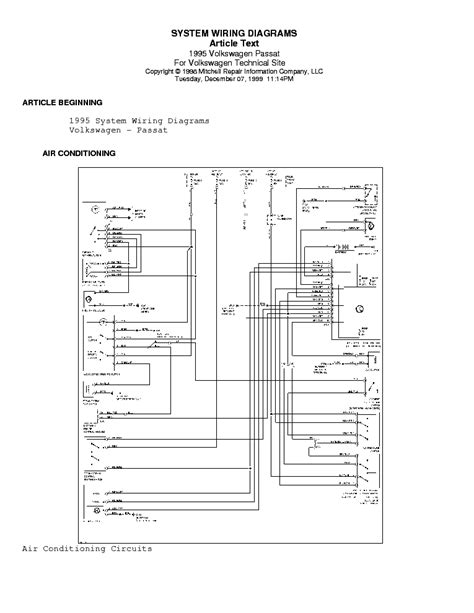 1995 vw passat wiring diagram Epub