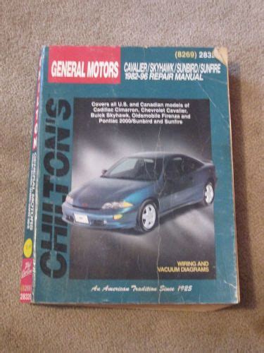 1996 cavalier repair manual Kindle Editon