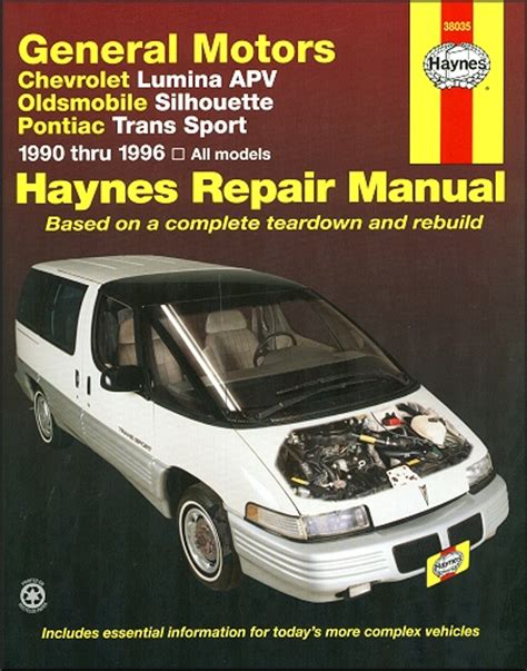 1996 chevy lumina shop manual PDF