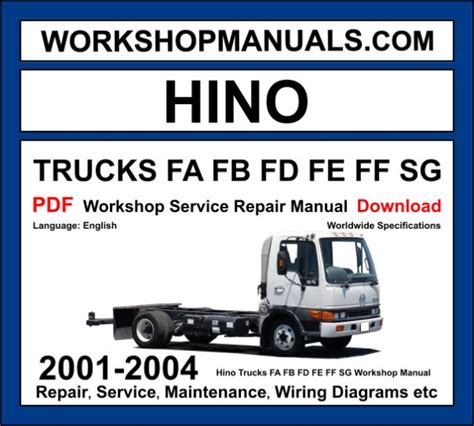 1996 fd hino workshop manual pdf Doc