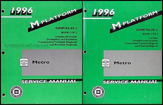 1996 geo metro service manual Ebook Doc