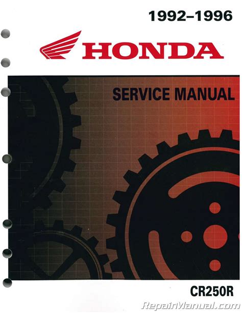 1996 honda cr250r repair manual Reader