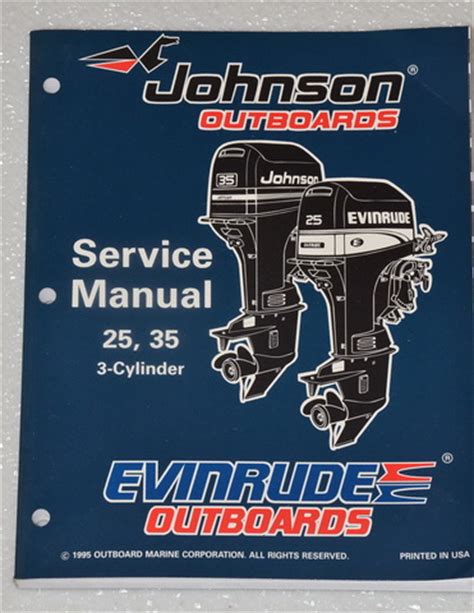 1996 johnson 25 hp outboard manual PDF