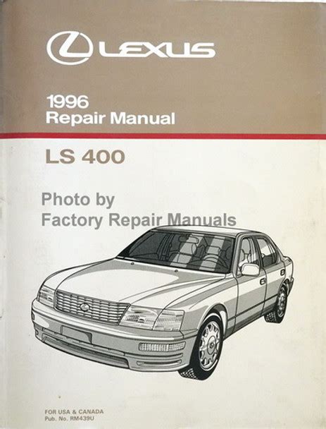 1996 lexus ls400 owners manual Doc