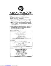 1996 mercury grand marquis manual Reader