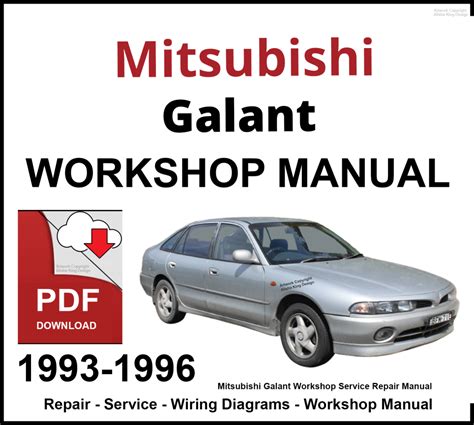 1996 mitsubishi galant workshop manual Epub