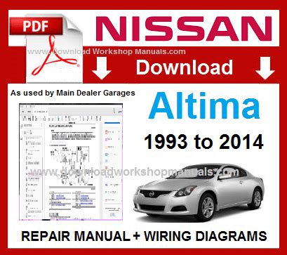 1996 nissan altima repair manual free download Kindle Editon