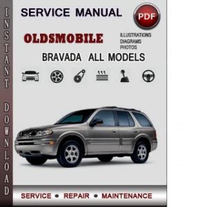 1996 oldsmobile bravada service repair pdf PDF