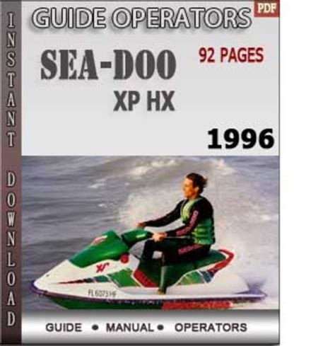 1996 seadoo xp operator manual Epub