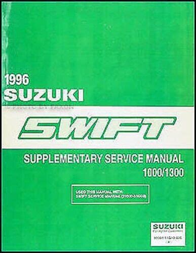 1996 suzuki swift service manual PDF