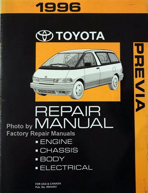 1996 toyota previa owners manual Reader