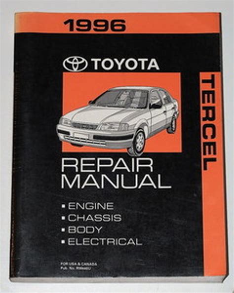 1996 toyota tercel factory service repair manual 129180 pdf Doc