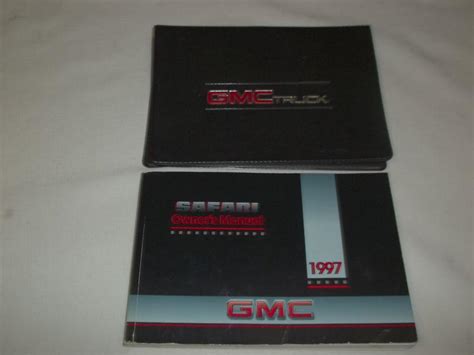 1997 GMC Safari  Owners Manual Ebook Doc