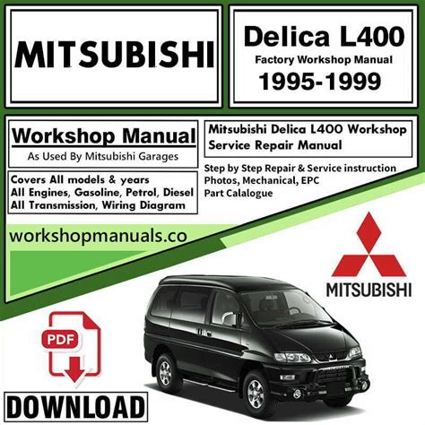 1997 Series 2 Mitsubishi Delica Manual Ebook Doc