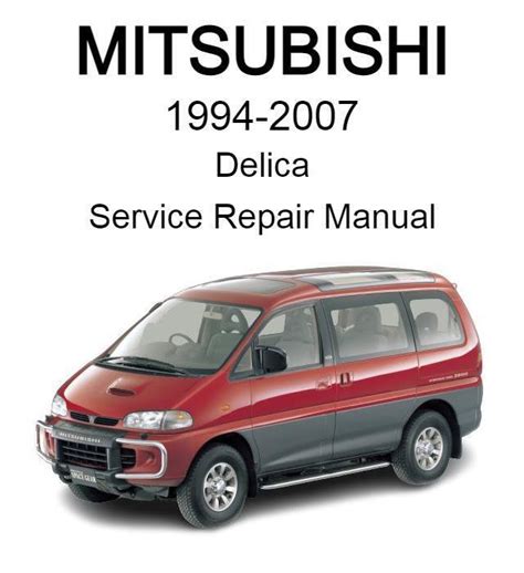 1997 Series 2 Mitsubishi Delica Manual Ebook Doc