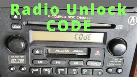 1997 acura 35 rl radio code Kindle Editon