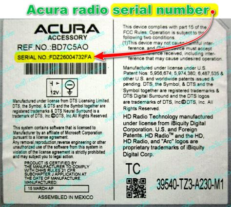 1997 acura 35 rl radio code Kindle Editon