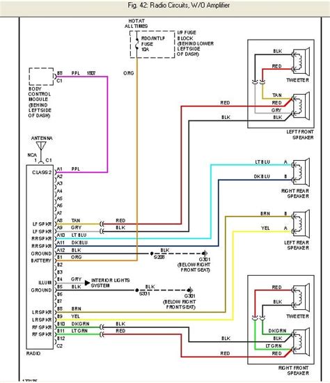 1997 chevy cavalier radio wiring diagram PDF