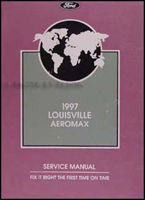 1997 ford louisville owners manual pdf Reader