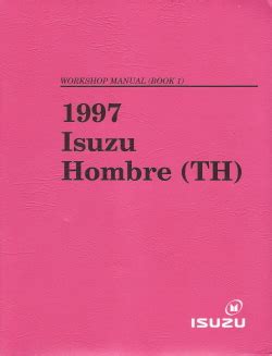 1997 isuzu hombre ac manual Epub