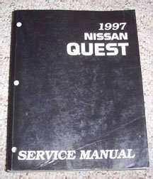 1997 nissan quest service Kindle Editon