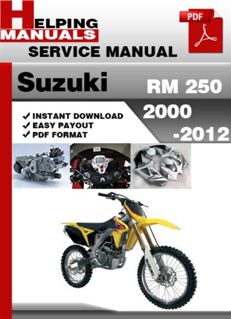 1997 suzuki rm 250 repair manual Reader