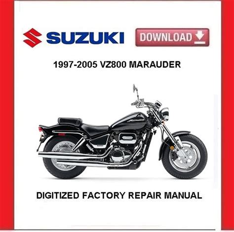 1997-2002 Suzuki Marauder VZ800 Factory Service Repair Manual PDF Kindle Editon